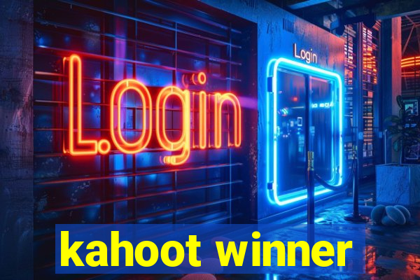 kahoot winner